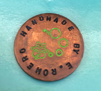 Copper Ballmarker (1/1) Handstamped